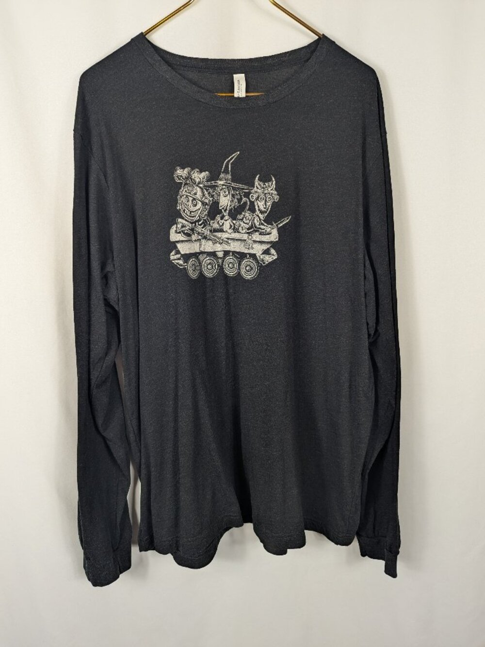 Nine Line Apparel Tactical Nightmare Long Sleeve Graphic Shirt Bella+Canvas 2XL